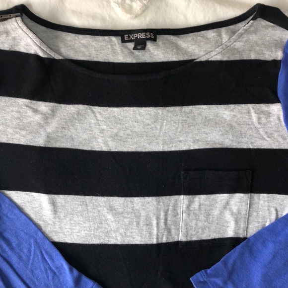 Express Color Block Tee - Picture 2 of 3